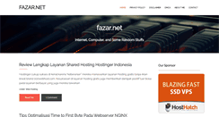 Desktop Screenshot of fazar.net