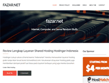 Tablet Screenshot of fazar.net